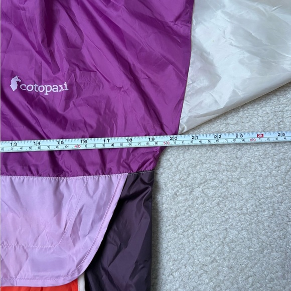 Cotopaxi Teca half zip lightweight hooded windbreaker, colour block, sz XS - Picture 7 of 8